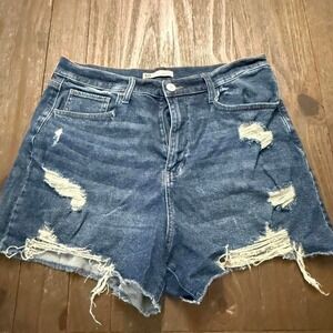 SO Clothing Womens Denim Shorts